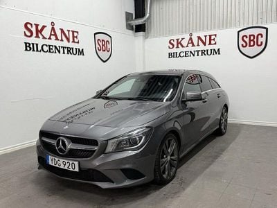 Begagnad Mercedes CLA220 Shooting Brake 177 HK (130 kW) 2015 Mörkgrå Kombi