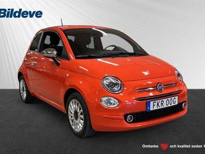 Orange Begagnad 2023 Fiat 500 Halvkombi | 149 900 kr (Marknadspris)