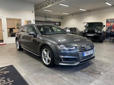 Begagnad Audi A4 S-Line 190 HK (139 kW) 2017 Grå Kombi