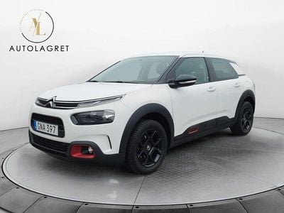 Begagnad Citroën C4 Cactus PureTech 110 HK (80 kW) 2018 Vit Halvkombi