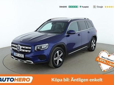Begagnad Mercedes GLB200 Progressive 151 HK (111 kW) 2021 Blå SUV