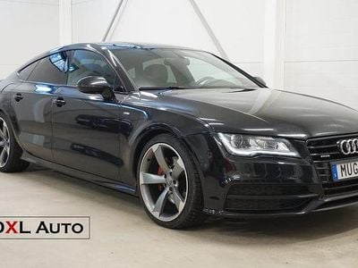 Begagnad Audi A7 Sportback S-Line 245 HK (180 kW) 2012 Svart Halvkombi