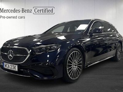 Nautiskblå metallic Begagnad 2025 Mercedes E300 Advanced Plus Kombi | 719 000 kr