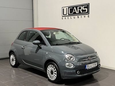 begagnad Fiat 500C 1.2 8V Cabriolet Svensksåld 2019, Halvkombi