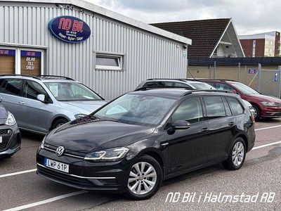 Begagnad VW Golf VII 131 HK (96 kW) 2019 Svart Kombi