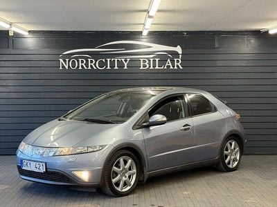 Begagnad Honda Civic Sport 140 HK (102 kW) 2007 Ljusblå Halvkombi