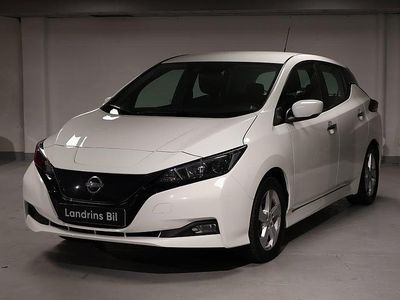 Vit Begagnad 2022 Nissan Leaf Acenta Halvkombi | 194 500 kr (Lite dyr)