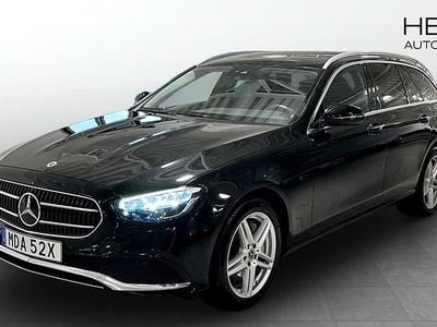 Svart (black) Begagnad 2021 Mercedes E300 Avantgarde Kombi | 339 900 kr (Bra pris)