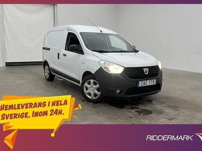 Vit Begagnad 2018 Dacia Dokker Minibuss | 89 800 kr