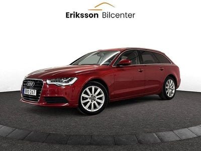 Begagnad Audi A6 204 HK (150 kW) 2014 Röd Kombi