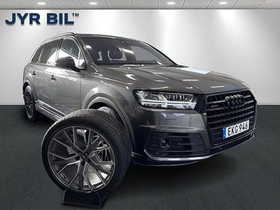 Begagnad Audi Q7 S-Line 272 HK (200 kW) 2018 Grå SUV