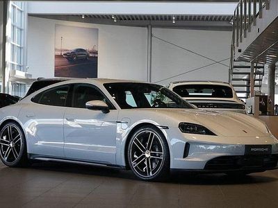 Ljusröd Begagnad 2024 Porsche Taycan Sedan | 1 339 400 kr