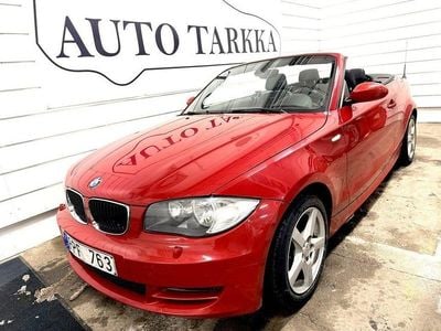Röd Begagnad 2008 BMW 118 Cabriolet Advantage Cab | 109 000 kr
