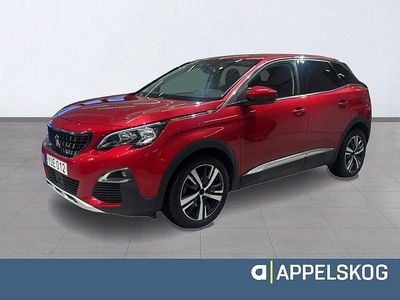 Begagnad Peugeot 3008 Allure 131 HK (96 kW) 2017 Röd SUV