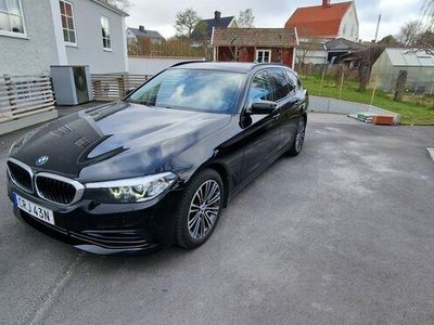 begagnad BMW 520 d Touring mildhybrid, värmare, backkamera, automat