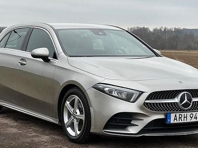 Silver Begagnad 2020 Mercedes A180 AMG Halvkombi | 269 900 kr (Marknadspris)
