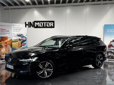 Begagnad Volvo V60 R-Design 340 HK (250 kW) 2021 Svart Kombi
