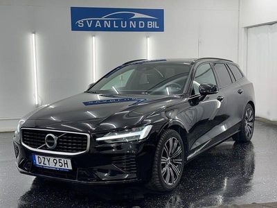 Svart Begagnad 2020 Volvo V60 R-Design Kombi | 309 800 kr