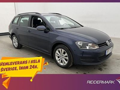 Begagnad VW Golf VII 105 HK (77 kW) 2014 Blå Kombi
