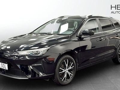 Svart Begagnad 2022 MG MG5 EV Luxury Kombi | 214 900 kr (Marknadspris)