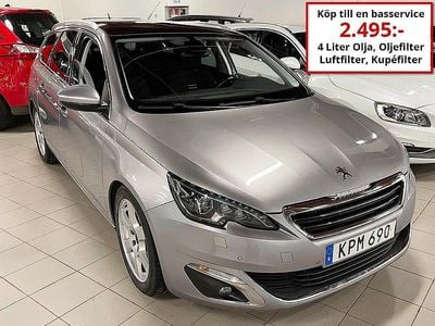Grå Begagnad 2014 Peugeot 308 SW Kombi | 109 000 kr (Lite dyr)