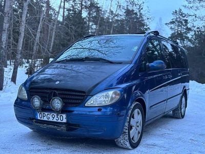 Begagnad Mercedes Viano 204 HK (150 kW) 2008 Blå Minibuss