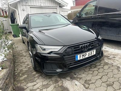 Metallic svart blackline Begagnad 2019 Audi A6 Kombi | 354 000 kr (Dyr)