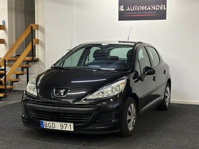 Svart Begagnad 2009 Peugeot 207 Halvkombi | 37 900 kr (Lite dyr)