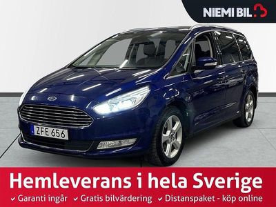 Mörkblå Begagnad 2017 Ford Galaxy Titanium S Minibuss | 239 900 kr (Lite dyr)