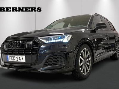 Svart Begagnad 2023 Audi Q7 S-Line SUV | 699 900 kr (Lite dyr)