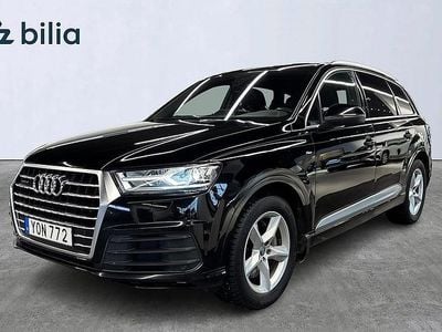 Begagnad Audi Q7 S-Line 272 HK (200 kW) 2018 Svart SUV