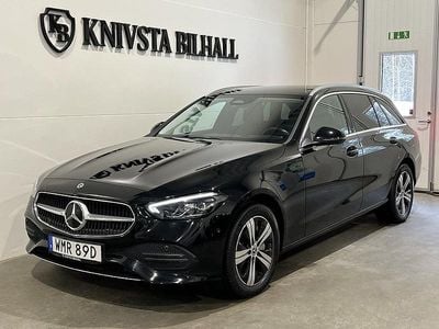Begagnad Mercedes C300e Avantgarde 204 HK (150 kW) 2022 Svart Kombi