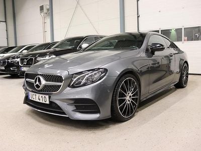 Begagnad Mercedes E220 AMG 194 HK (142 kW) 2017 Grå Sportkupé