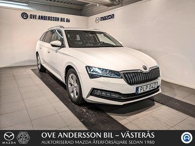 Begagnad Skoda Superb Business Line 218 HK (160 kW) 2020 Vit Kombi