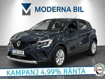 Blå Begagnad 2022 Renault Captur SUV | 149 900 kr (Bra pris)