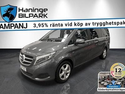 Grå Begagnad 2017 Mercedes V250 Avantgarde Minibuss | 279 995 kr (Superpris)