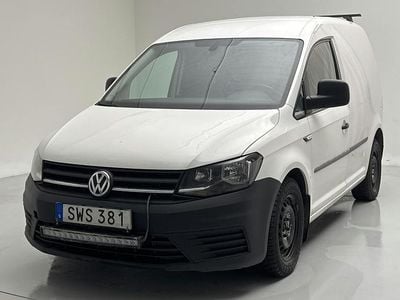 Vit Begagnad 2017 VW Caddy Minibuss | 69 000 kr (Bra pris)
