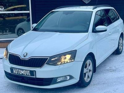 Begagnad Skoda Fabia Style 95 HK (69 kW) 2017 Vit Kombi