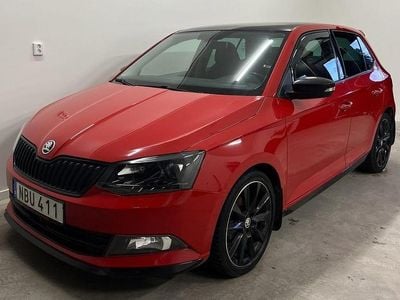 Begagnad Skoda Fabia Monte Carlo 90 HK (66 kW) 2016 Röd Halvkombi