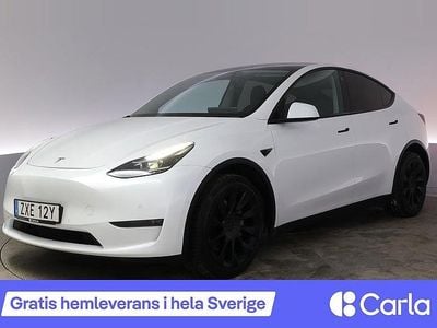 Begagnad Tesla Model Y Long Range AWD 378 kW (514 HK) 2022 Vit SUV