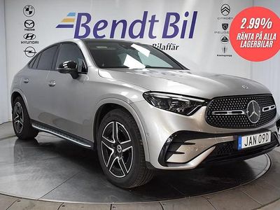 Silver Begagnad 2023 Mercedes GLC220 AMG line Sportkupé | 669 900 kr (Dyr)