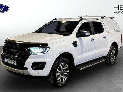 Vit Begagnad 2020 Ford Ranger Wildtrack Pickup | 359 900 kr (Marknadspris)