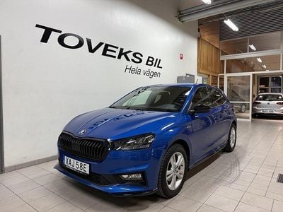 Begagnad Skoda Fabia Monte Carlo 112 HK (82 kW) 2023 Race blue metallic Halvkombi