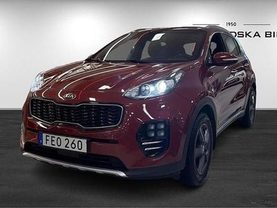 Röd Begagnad 2016 Kia Sportage GT-Line SUV | 159 000 kr (Marknadspris)