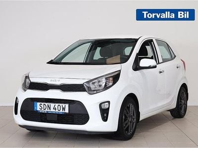 Vit Begagnad 2023 Kia Picanto Advance Halvkombi | 159 900 kr (Marknadspris)