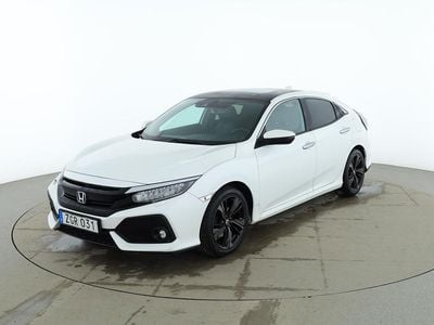 Vit Begagnad 2017 Honda Civic Halvkombi | 170 000 kr (Lite dyr)