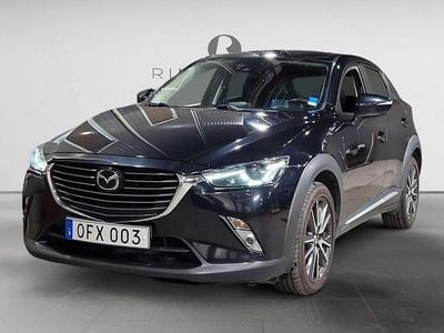 Begagnad Mazda CX-3 Optimum 150 HK (110 kW) 2016 Svart SUV