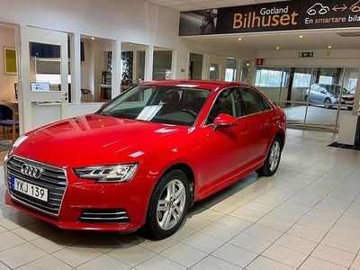 Begagnad Audi A4 Proline 190 HK (139 kW) 2017 Röd Sedan