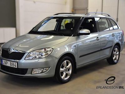 Begagnad Skoda Fabia Elegance 69 HK (50 kW) 2010 Grön Kombi
