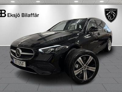 Svart Begagnad 2023 Mercedes C300 Avantgarde Kombi | 344 500 kr